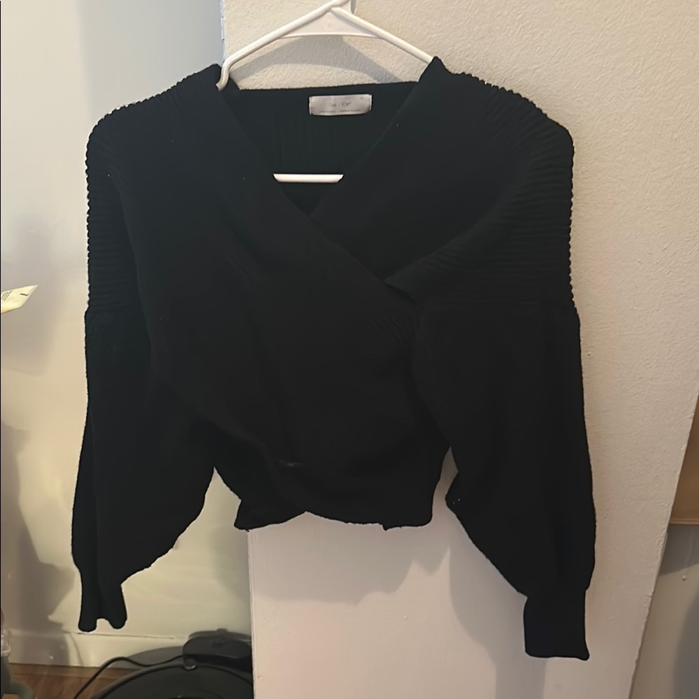 Black Knit Sweater